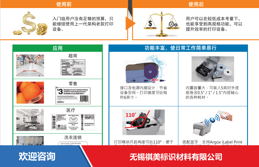 Argox 立象 GT-820 条码打印机 - 图片 1